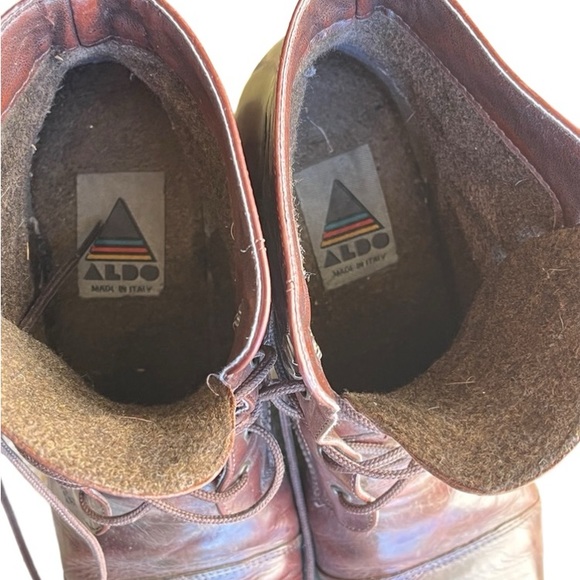 ALDO Made in Italy vintage lace up booties - Picture 6 of 6